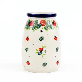 Wazon ceramiczny 196 h-12,5cm <br> 2709X Truskawki